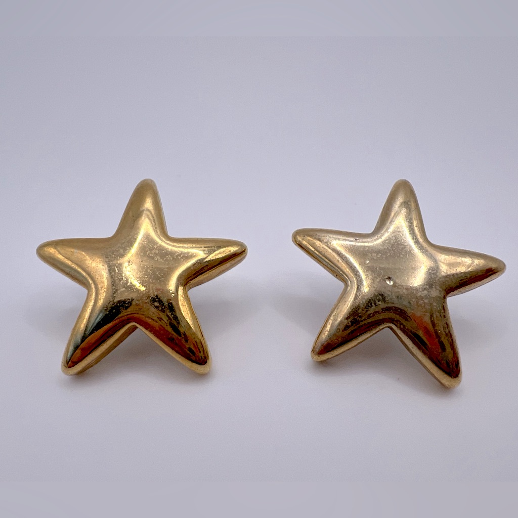 3/$20 - Gold Plated Star Stud Earrings